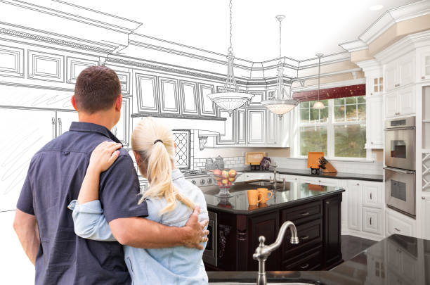 Professional Kitchen Remodeling technician working in Owings Mills, MD